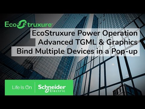 EcoStruxure Power Operation: AT&G - Ch02 - Bind Multiple Devices in a PopUp in TGML