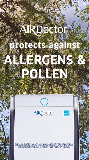 If you're feeling the impacts of pollen & allergens, you need AirDoctor. Shop now | AirDoctor Pro