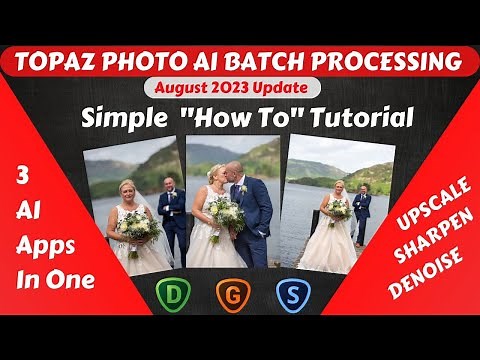 Topaz Photo AI Batch Processing reduces your worlkflow at the touch of a button