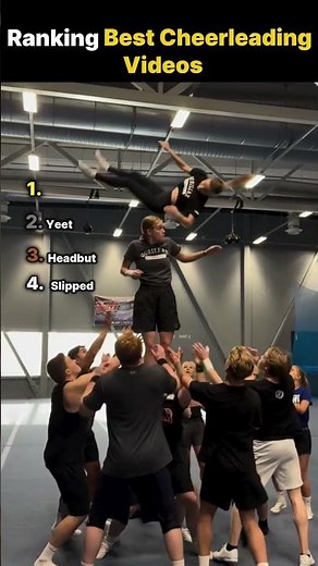 Ranking Best Cheerleading Videos #usa #shorts