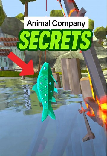Animal Company SECRET LAVA FISHING ROD 🔥🐠#animalcompanyvr #animalcompany #vr #ugvr