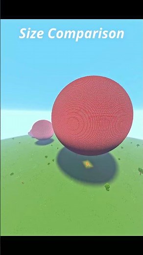 Size Comparison | Minecarft | #minecraft #size #compilation #4k #new #comparison