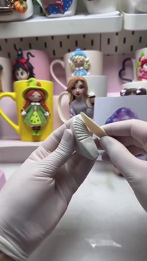 fairy house #polymerclay #polymerclaytutorial #clayart #دبي #fairyhouse #fairytail #fairytales