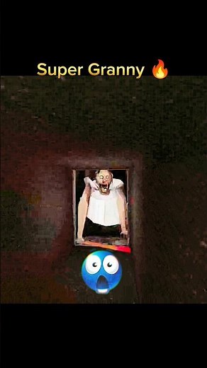 Don't miss end 🔥 Supper ganny | unofficial mod version #granny#grannygame#shorts