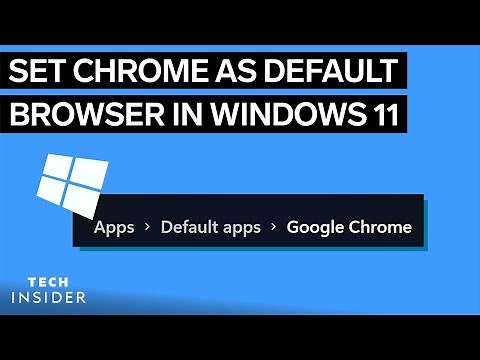 How To Set Chrome As Default Browser In Windows 11