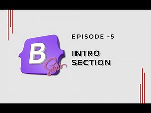 Bootstrap 5 Intro Section