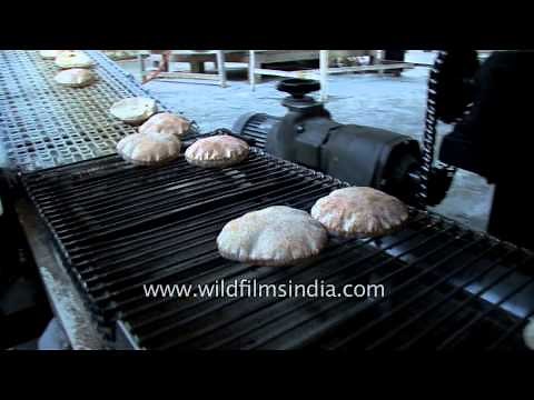 Amazing Chapati-making machine at Golden Temple, India