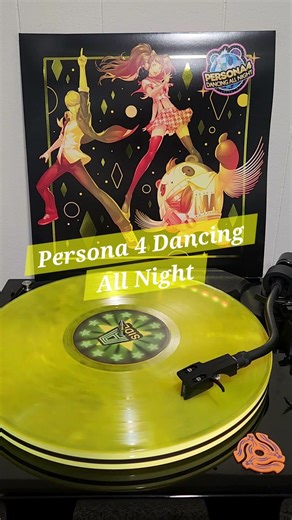 Persona 4 Dancing All Night vinyl #persona #persona4 #persona4dancingallnight #atlus #vinyl #gaming