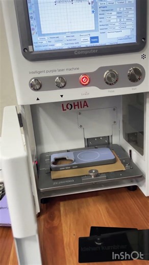 Iphone /android cover engrave with lazer machine #smartphone #repair #fix #technology #phonerepair