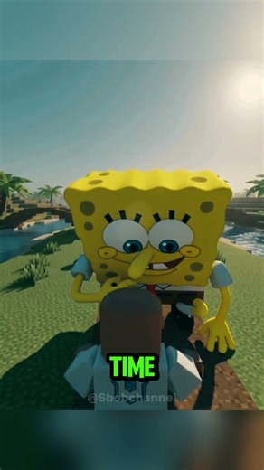 SpongeBob Started Copying MyMovements,Before I Made Them#shorts#spongebob#roblox#creepypasta#horror