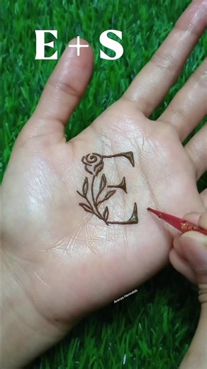 Arabic-Style Henna Letter Design Ideas for Eid and Gifts