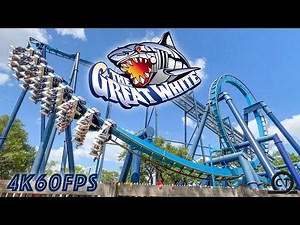 Great White Off-Ride Sea World San Antonio, TX, 2022 \\\\ 4K60FPS - No Copyright
