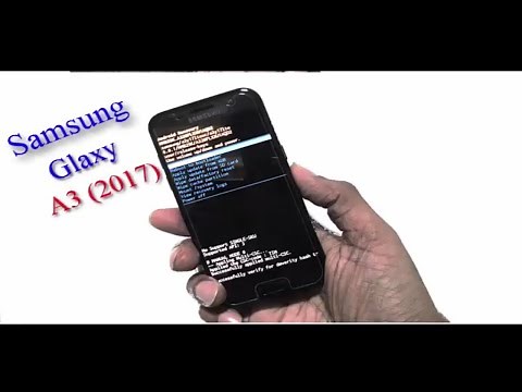 Samsung Galaxy A3 2017 hard reset without FRP
