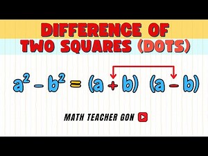 Difference of Two Squares - Factoring Polynomials | Grade 8 First Quarter Matatag Curriculum