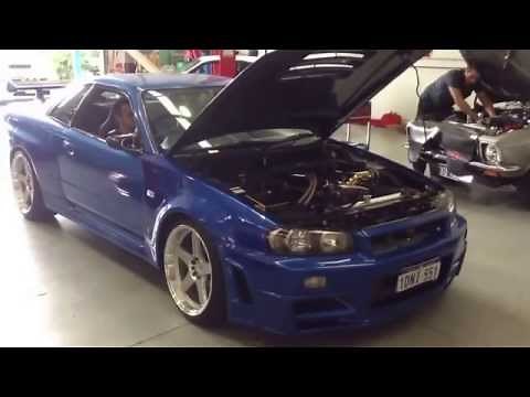Nissan Skyline R34 GTR Sond Turbo Stutututu ^^