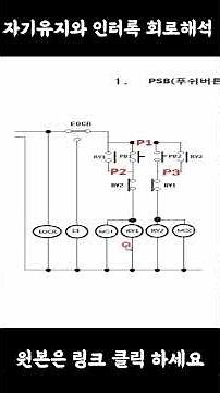 자기유지와 인터록회로 해석( #전기실무 #electric)