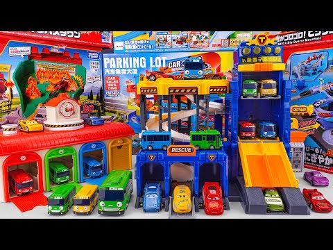 タヨと言う中央ガレージプレイ 타요 말하는 중앙차고지놀이 Tayo the Little Bus Central Garage Play Set Collection ASMR