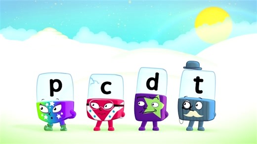 One Syllable Words Phonics for Kids - Learn To Read Alphablocks - Alphablocks