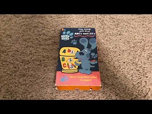 Blues Clues ABC’s and 123’s 1998 VHS