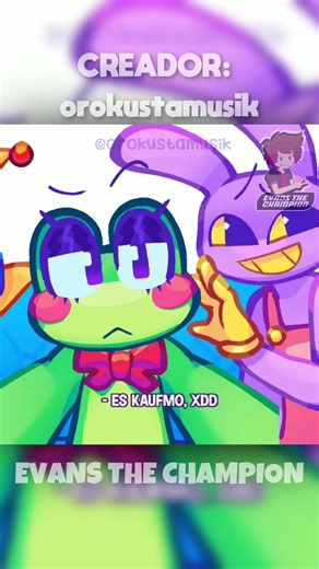 🔴Ribbit and Jax laugh at Kaufmo 🌀Spanish Fandub🌀 [ Digital Circus ] #meme #fandub #jax #ribbit #art