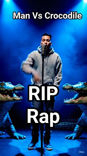 wuff wuff rap 28 Me and Crocodiles are in a face-off rap battle on stage #rap #bars #hiphop #hiphop