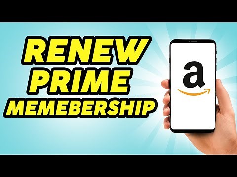 How to Renew Amazon Prime Membership - 2024