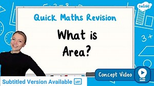 What is Area? | KS2 Maths Concept Video
