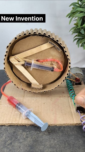 Smart technology braking system #dcmotor #tech #gear #project