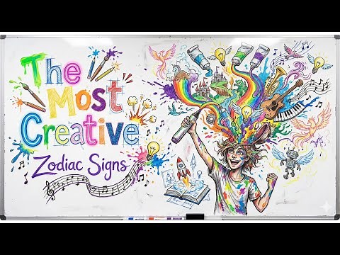 The Most Creative Zodiac Signs