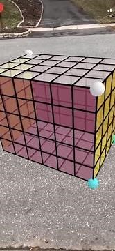 Surface Area of a Rectangular Prism: Exploration in GeoGebra 3D with Augmented Reality (iOS)