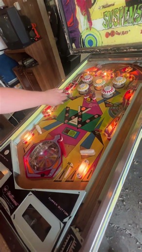 New pinball machine in the house! Williams suspense. #mnretrogamer #pinball #williamspinball