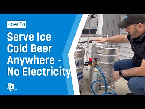 How to Serve Ice Cold Beer Anywhere – No Electricity Required!