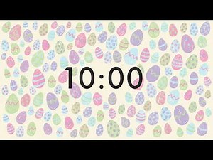 10 Minute Easter Egg Timer 🐰🌸 | Calm Visual Countdown for Kids & Classroom Transitions