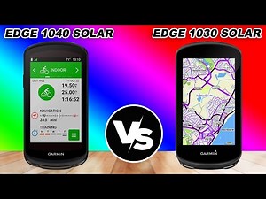 Garmin Edge 1030 Plus vs Edge 1040 Solar