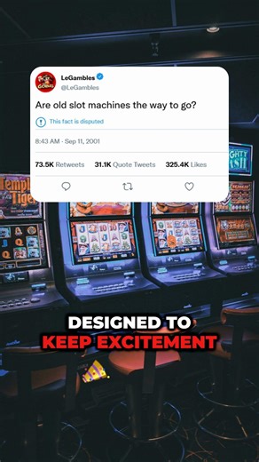 Old Slot Machines vs. Modern Slot Machines