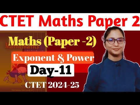CTET Maths Preparation Paper 2 | CTET Paper 2 Maths | CTET 2024 July Junior Maths | CTET Maths 2024
