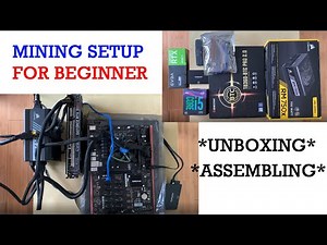 Crypto Mining Setup for Beginner with Biostar TB360-BTC Pro 2.0 Motherboard Support up to 12 GPUs