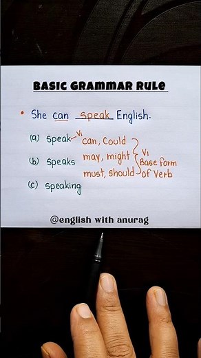 Basic Grammar Rule 🔥