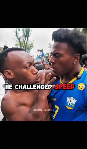 Small Bodybuilder Challenges IShowSpeed 😳💪 (Africa IRL)