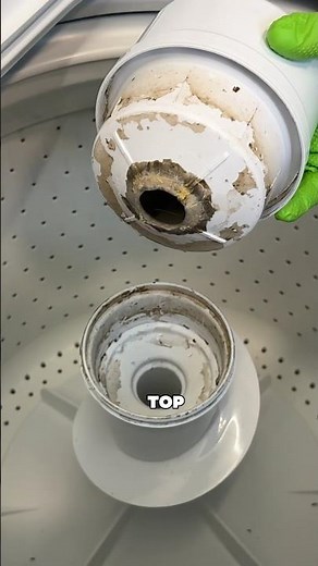 Is Your Top Load Washing Machine Stinky? #cleaning #laundry #cleaningtips