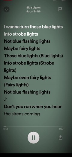 Blue Lights - Jorja Smith #spotify #songs #bluelights #foryou | jorja smith