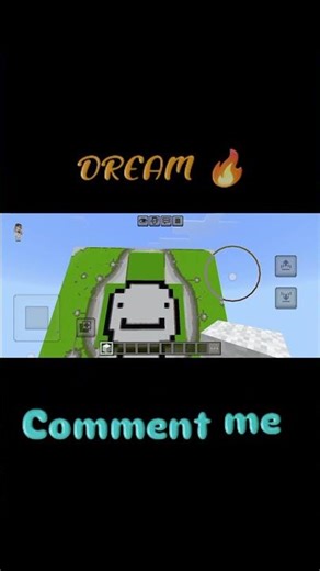Minecraft Dream Mask Pixel Art 🔥
