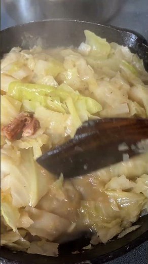 Southern fried cabbage