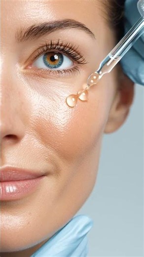 Close-up of a Latina woman with light-to-medium skin tone and a visible deep dark-brown eye, rela...