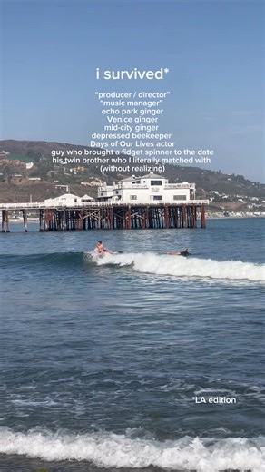 Fidget spinner & twin might actually be my one and only original experience. Honorable mention to the 2 Mormons I accidentally dated. Very nice boys, good follow up skills.