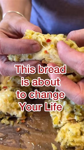 Milisa | Miss in the Kitchen on Instagram: "Cheesy Pickle Bread is the ultimate appetizer for pickle lovers! The best ooey gooey cheesy garlic bread loaded with chunks of pickles and candied jalapenos. #appetizers #easyrecipes #gamedayfood"