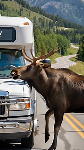 66K views · 348 reactions | Heroic animal Stops Incoming Bus From Danger! #rescue #animals #wildlife | The Vu Show | Facebook