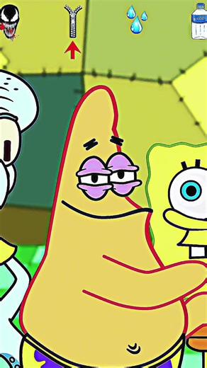 SpongeBob Voice Effects Challenge! Venom vs Zipper #SpongeBob #VoiceActing #FunnySounds