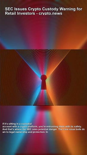 SEC Crypto Warning Who Really Owns Your Coins