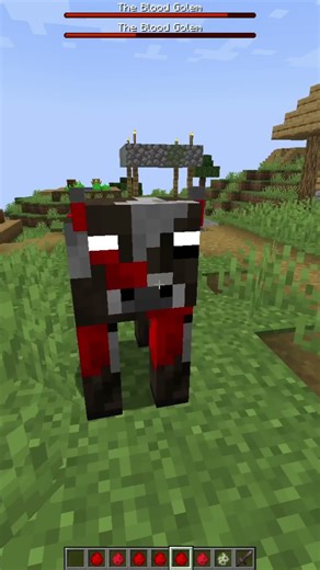 yah Hai Ek bloody golem #mincraft